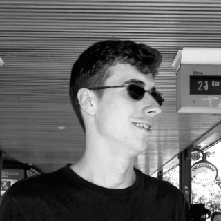 Portrait of Andrej with sunglasses on